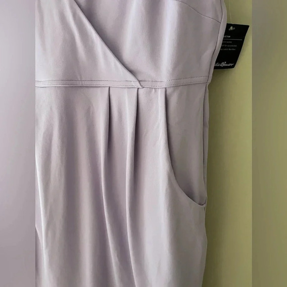 NWT Eddie Bauer aster crossover lilac purple dress sleeveless - Picture 7 of 9